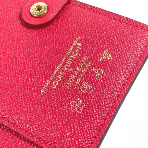 LOUIS VUITTON M13420 Monogram Portefeuille-Lisa Cherry Compact Wallet Unused - Picture 15 of 16